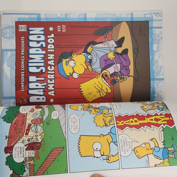 BIG BRATTY BOOK OF BART SIMPSON First Edition 2004 Softcover - Picture 10 of 14